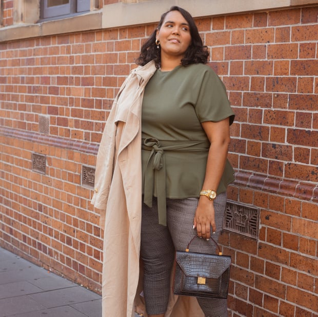 'I absolutely love to layer': Alicia Johnson on wearing clothes to accentuate her shape.