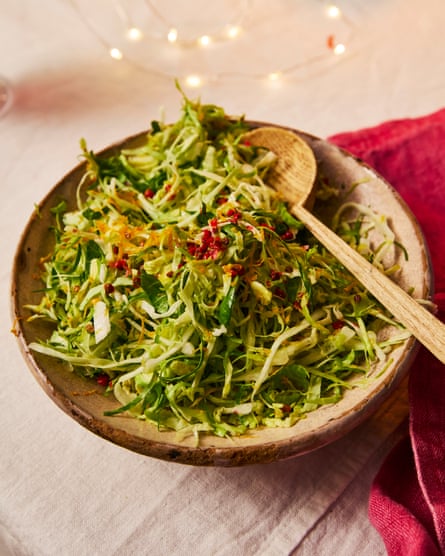 Anna Haugh’s sprout and hispi cabbage slaw.