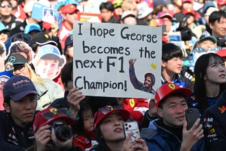‘I hope George becomes the next F1 champion’