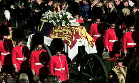 Funeral procession for Diana, the Princess of Wales