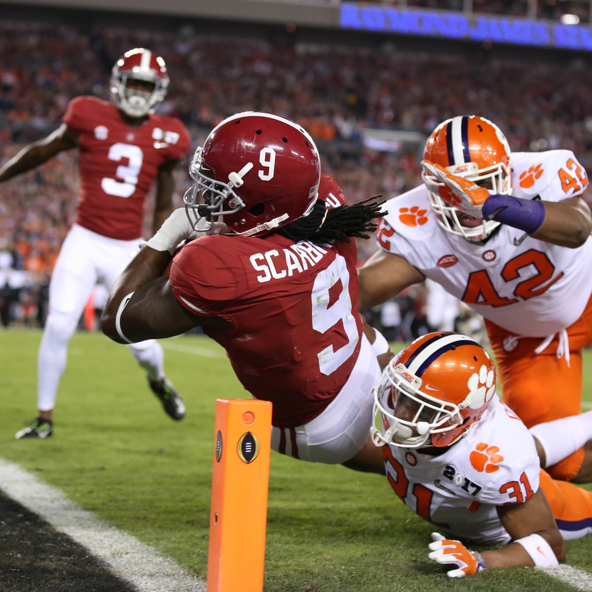 Clemson Topple Alabama In National Championship Game As It Happened Sport The Guardian Who Did Alabama In The 2017 National Championship 2022