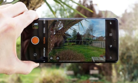 The camera app on the OnePlus 12.