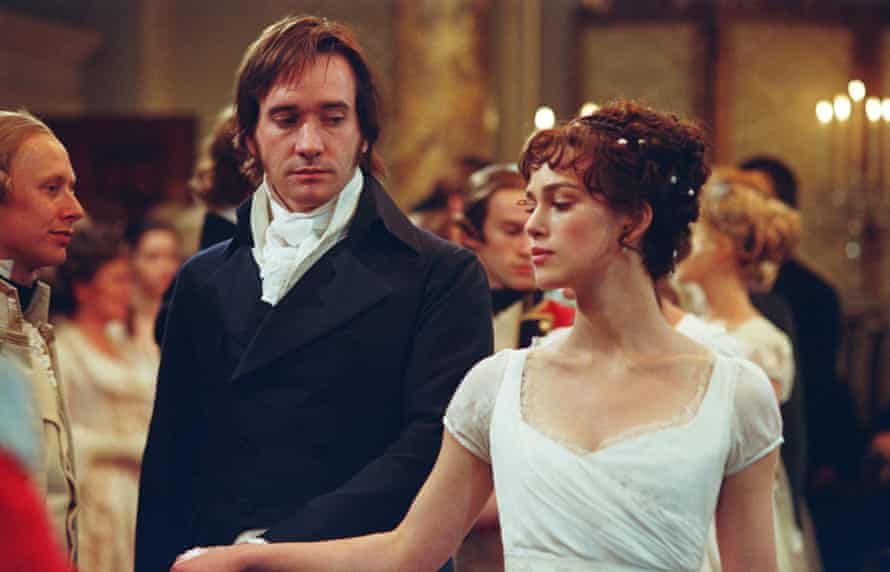 Matthew Macfadyen and Keira Knightley in Pride and Prejudice.