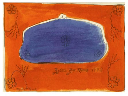 Nellie Mae Rowe’s Pocketbook, 1982. © ARS, NY and DACS, London 2023