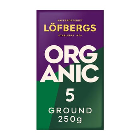 Lofbergs Organic 100% Arabica Ground Coffee 250g