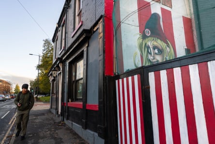 A pub across the road from Bramall Lane, home of Sheffield United.