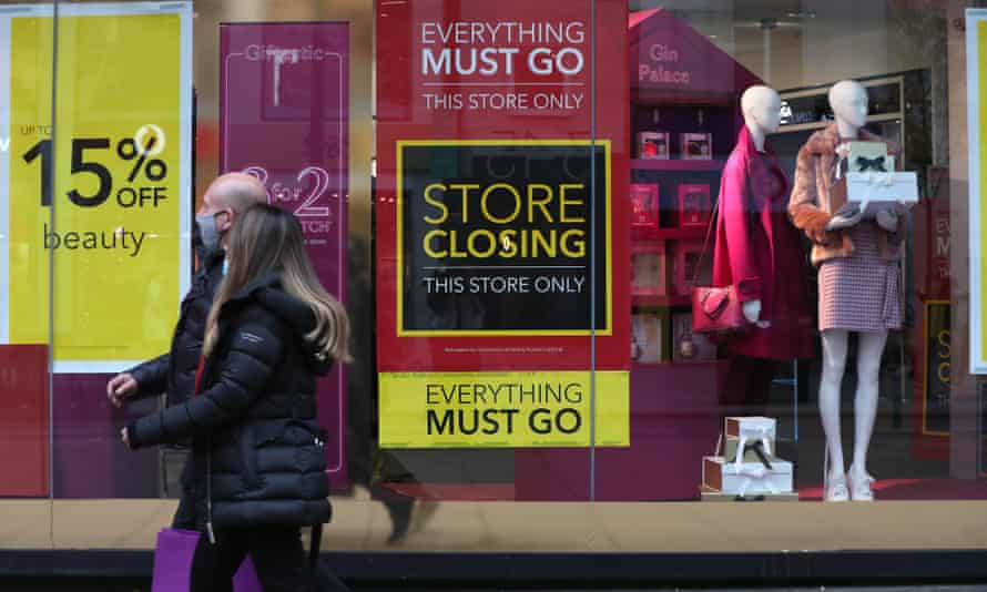 Debenhams collapsed into administration as the growth of online shopping quickens the decline of bricks and mortar retail.