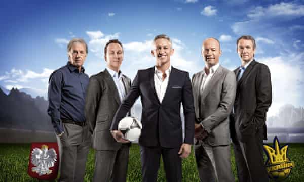 The Euro 2012 presenting team.