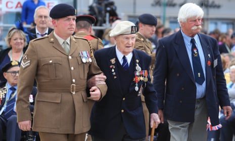 Veterans start to gather in Arromanches, France, ahead of the commemorations there for the 75th anniversary of the D-Day landings.