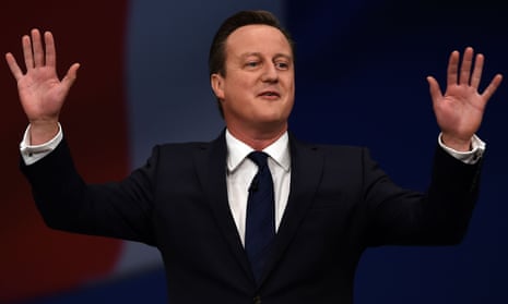 David Cameron in Manchester, 2015