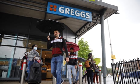 A branch of Greggs in London