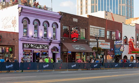 Nashville’s Broadway strip.