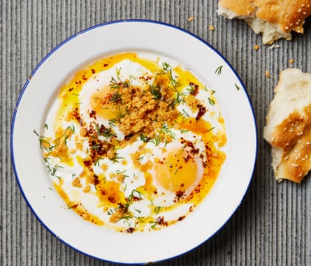 Yotam Ottolenghi’s cilbir recipe.
