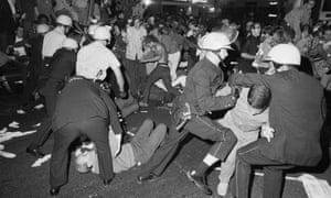 Chicago Riots Saturday Chicago | US news | The Guardian
