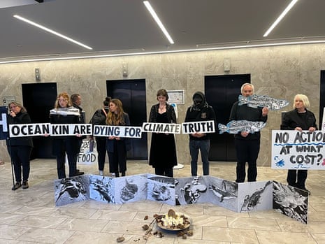 "Ocean kin are dying."