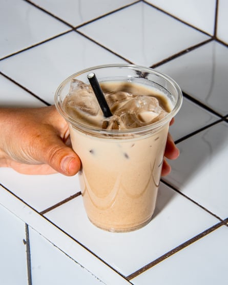 Horchata at Tacos Padre.