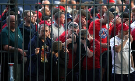 Liverpool ‘hugely disappointed’ by treatment of fans outside Paris final