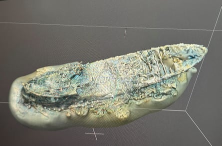 Early 3D model of Quest created by Voyis technology.