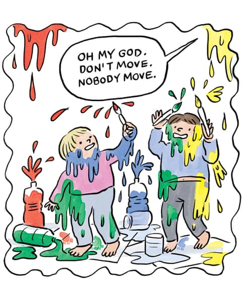 Becky Barnicoat cartoon, panel 2
