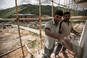 Building site, Wangdue district