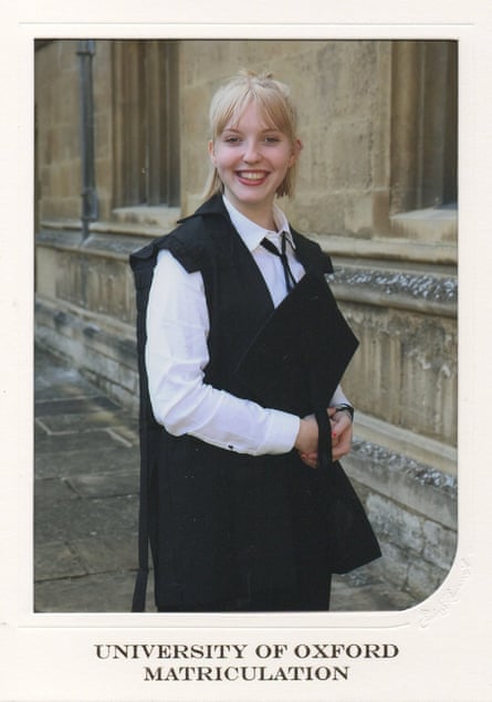Verity Babbs graduating in 2016.