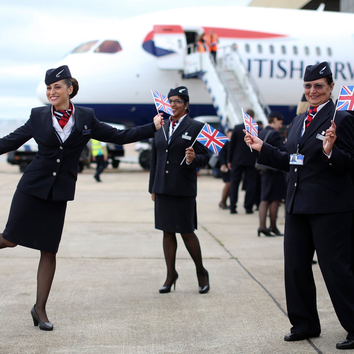 Female British Airways Cabin Crew Win The Right To Wear Trousers British Airways The Guardian
