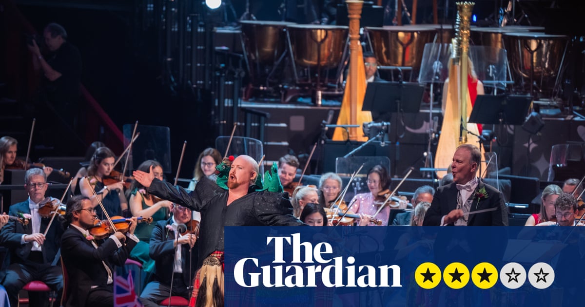Last Night of the Proms review – musical chaos ensues in near four-hour finale | Proms 2026 Last Night of the Proms review – musical chaos ensues in near four-hour finale | Proms 2026