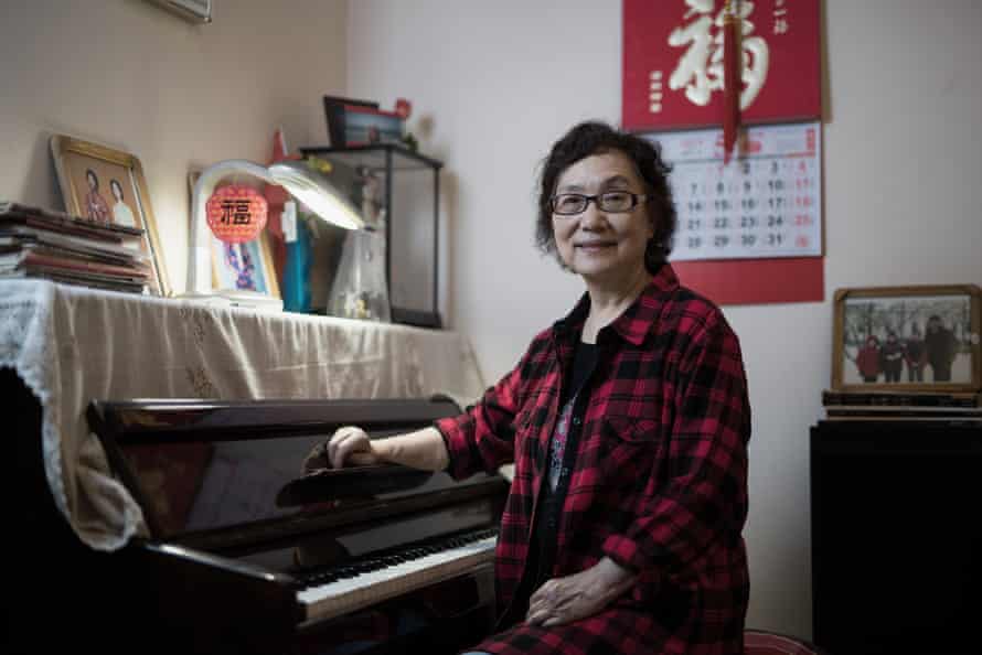 Zhang Xizhen poses at her home on May 20, 2019 in Beijing, China.