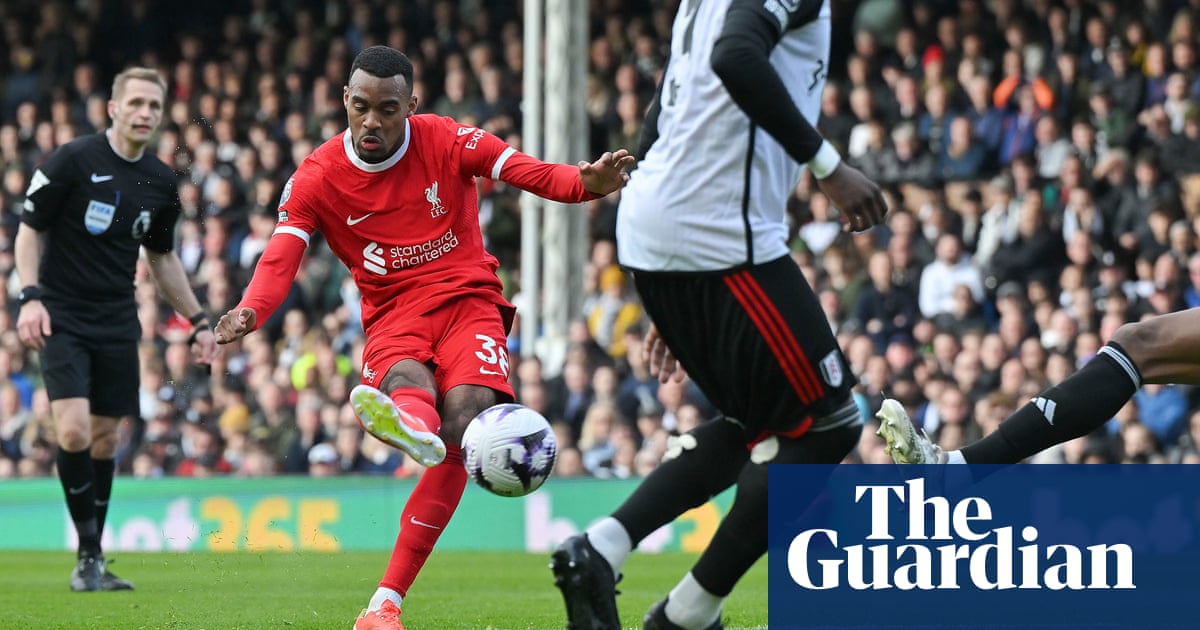 جرافنبرتش وجوتا يبقيان ليفربول في سباق اللقب بفوزهما على فولهام | الدوري الممتاز جرافنبرتش وجوتا يبقيان ليفربول في سباق اللقب بفوزهما على فولهام | الدوري الممتاز