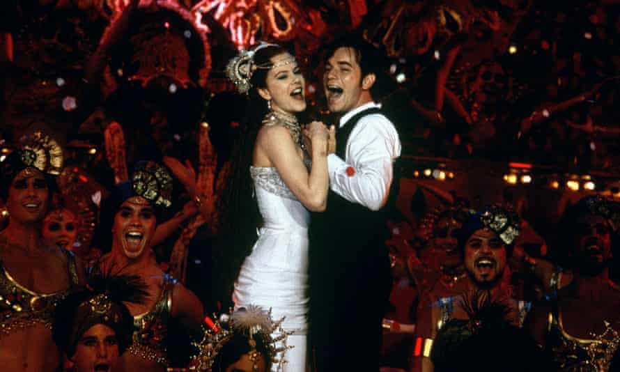 Nicole Kidman and Ewan McGregor in Moulin Rouge by Baz Luhrmann!