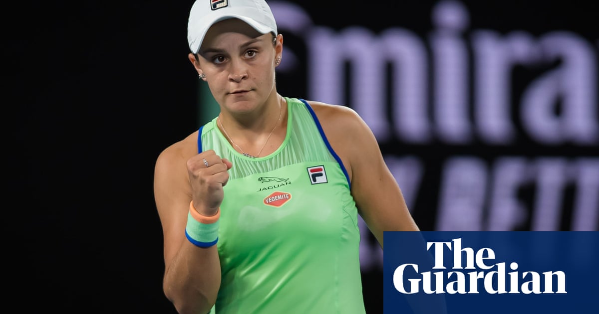Ashleigh Barty lifts spirits on rough Australian Open day for home players