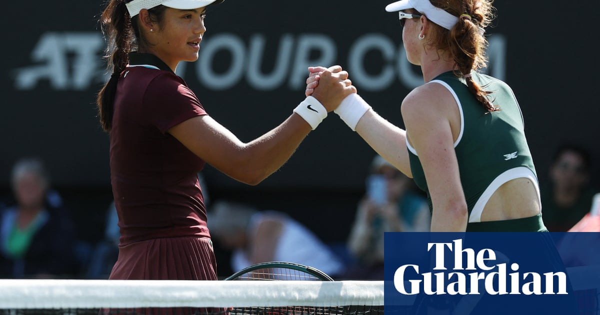Raducanu comeback falls just short against Maya Joint at Eastbourne