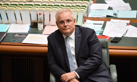 Australian prime minister Scott Morrison