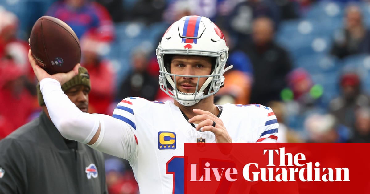 Steelers v Bengals, Bills v Buccaneers and more: NFL week 11 – live