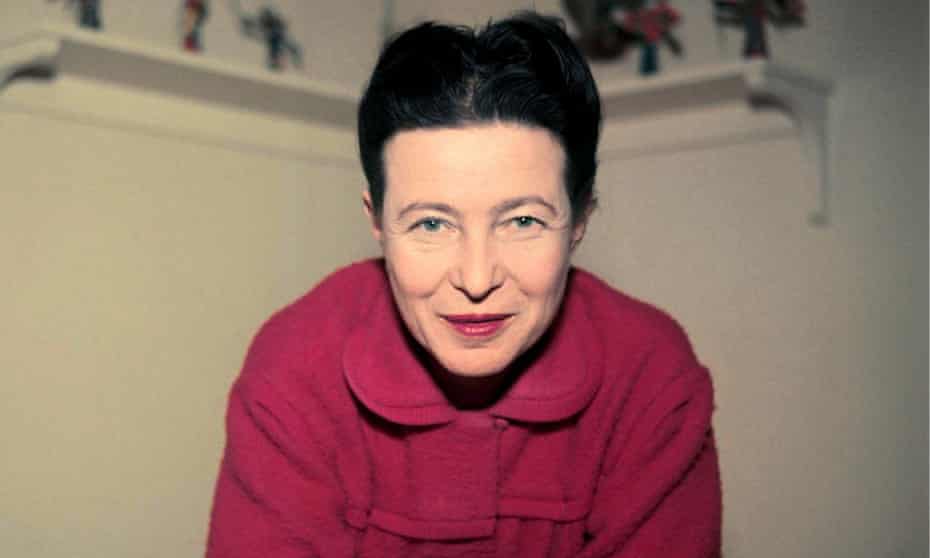  Simone de Beauvoir in 1957. 
