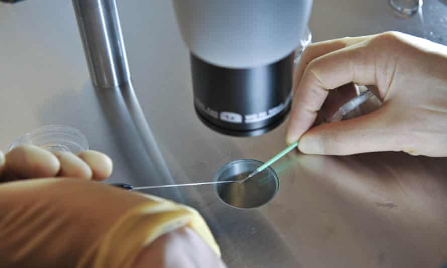 Doctors carrying out treatment
