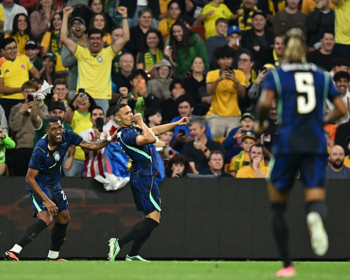 Australia v Brazil: men’s international football friendly – live