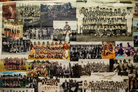 A postulation of humanities images of Kiamal Football Club including squad photos