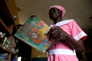 ‘People around me can read and write and they are succeeding in their businesses,’ said Ajayi