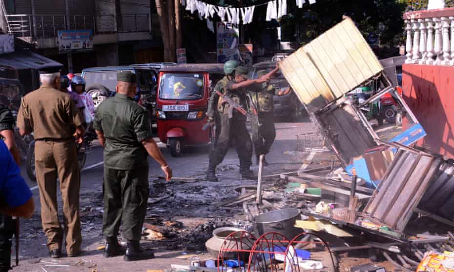 Sri Lanka blocks social media as deadly violence continues | Sri Lanka | The Guardian