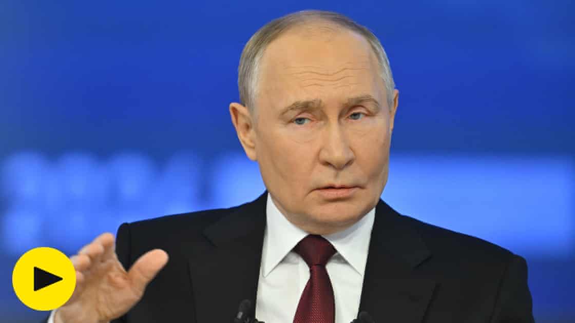 Putin says Russia is ready for a missile 'duel' with the US – video