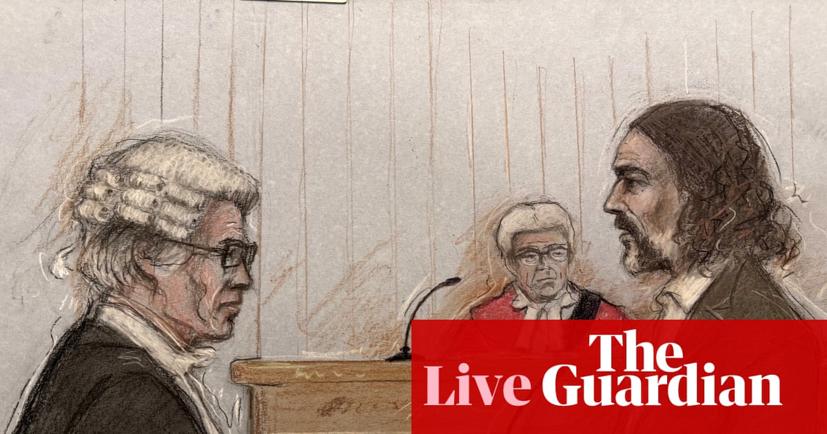 Russell Brand says he couldn’t find anyone to give evidence on his behalf in rape and sexual assault trial