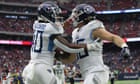 NFL roundup: Tennessee Titans top Texans to clinch AFC's top seed