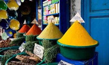Spices at the souk, Essaouira.