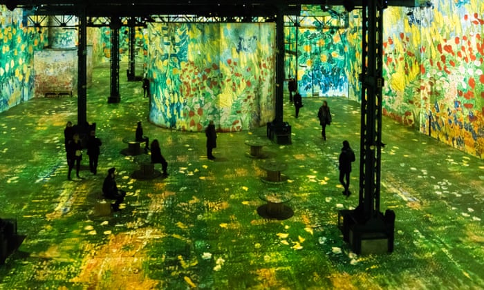 Immersive Van Gogh Show Opens In Paris In Pictures Travel The Guardian Immersive Van Gogh Show Opens In Paris In Pictures Travel The Guardian