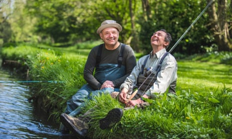 Bob Mortimer and Paul Whitehouse in Gone Fishing