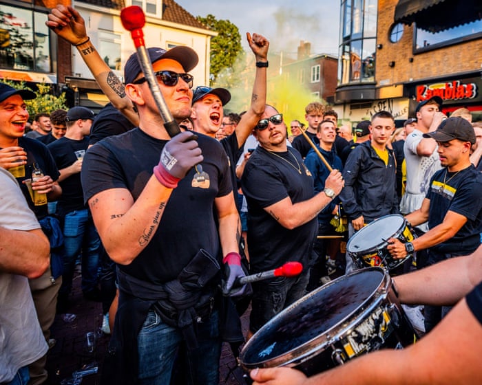 Vitesse Arnhem celebrate after reprieve reinstates them into Dutch league