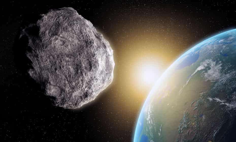 This large asteroid closing in on Earth is not real and is not going to destroy us all.