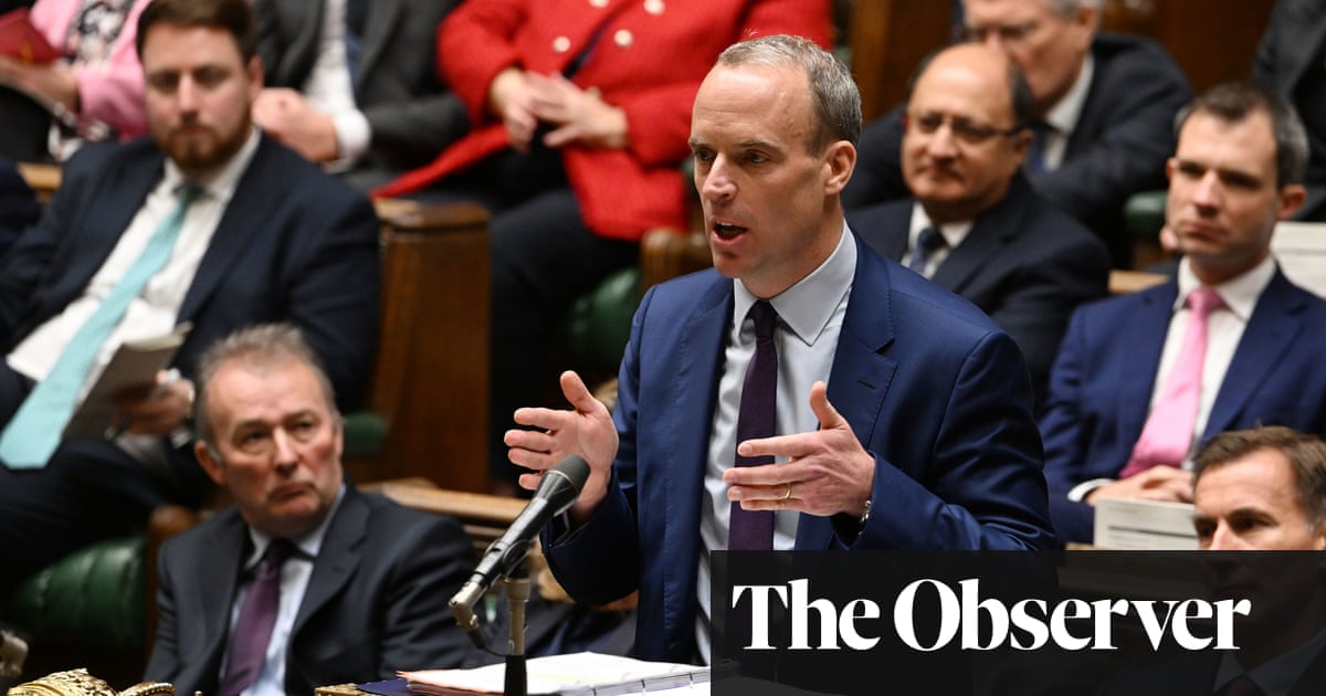 Dominic Raab: more civil servants in bullying complaint than previously thought