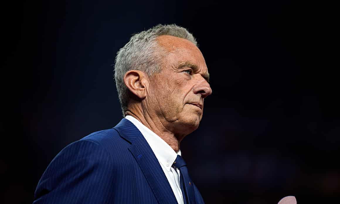 Robert F Kennedy Jr has been decried as a ‘vaccine denier and tin foil hat conspiracy theorist’.